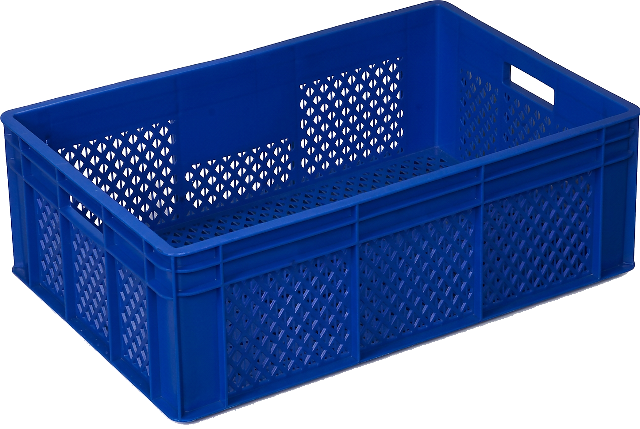 400x600x220 mm Delikli Plastik Taşıma Kasası