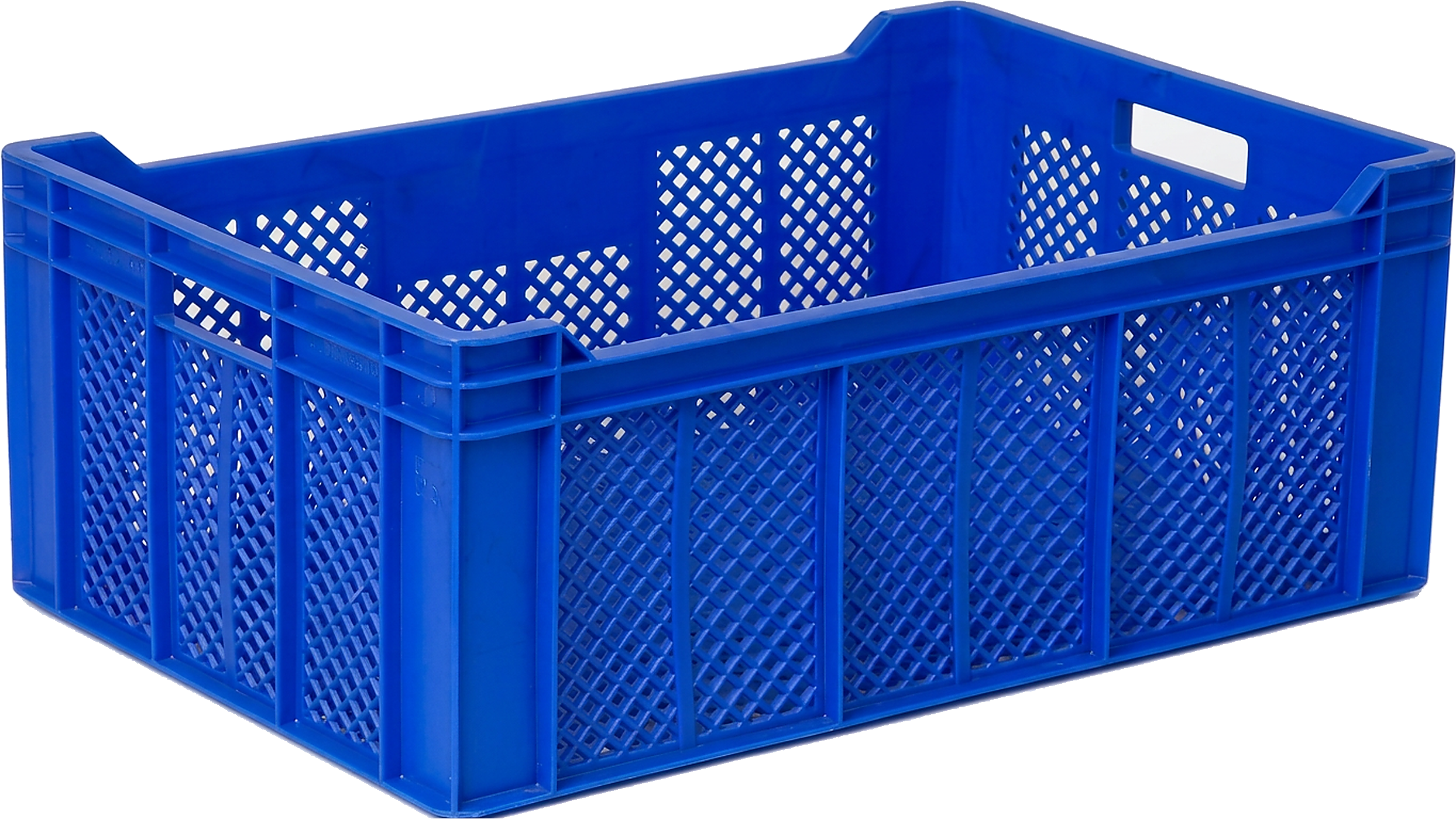 400x600x240 mm Delikli Plastik Taşıma Kasası