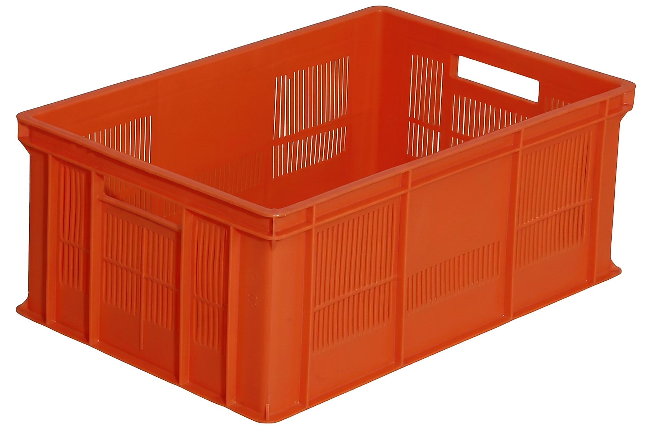 400x600x240 mm Yanları Delikli Tabanı Kapalı Plastik Kasa (STK 48)