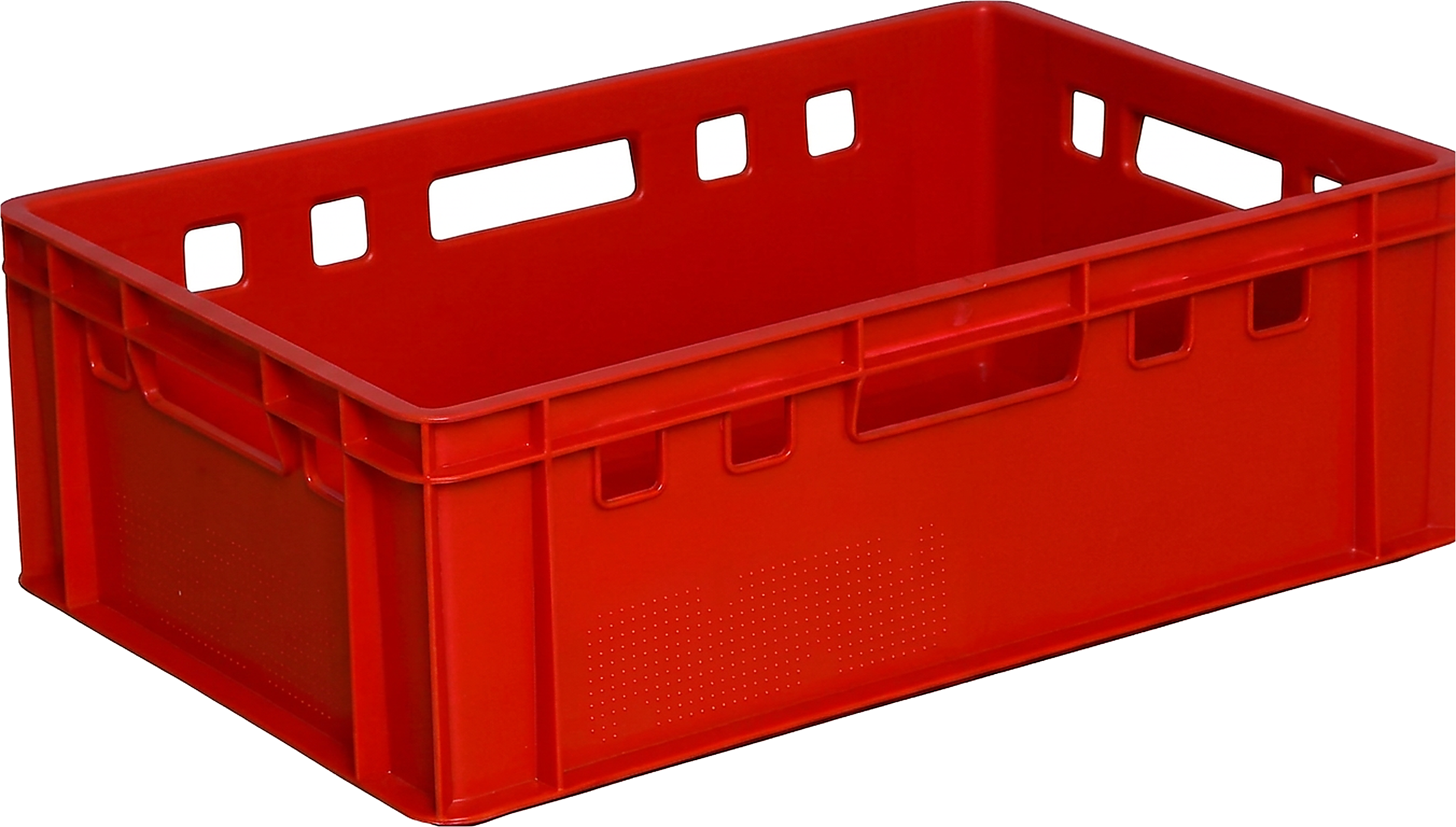40x60x20 cm Üstten Delikli Plastik Taşıma Kasası