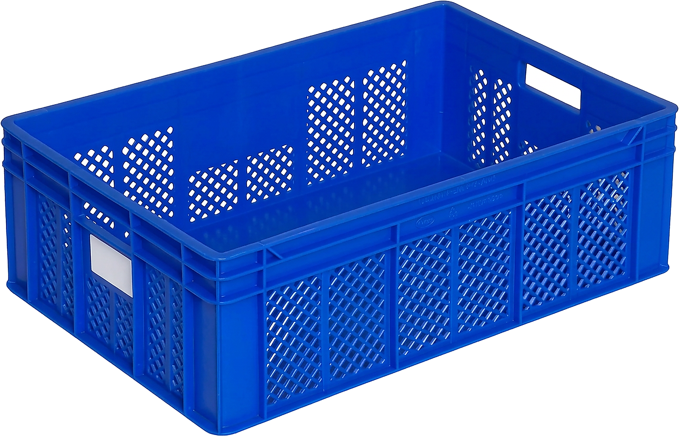 40x60x20 cm Yanları Delikli Tabanı Kapalı Plastik Kasa