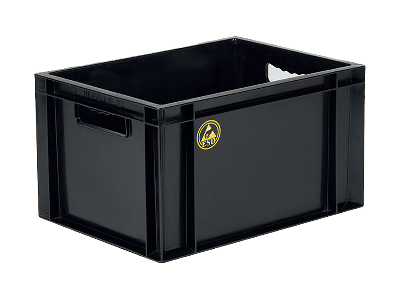 30x40x22 cm ESD Antistatik Plastik Euro Kasa