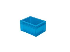 PLASTICON mavi renkli 150x205x105 mm kapalı minibox hırdavat ve parça kasası
