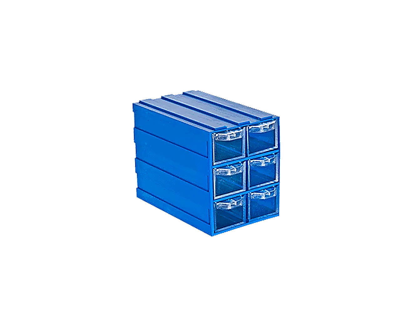 PLASTICON 136 model 83x134x103 mm PS malzeme çekmeceli plastik kutu