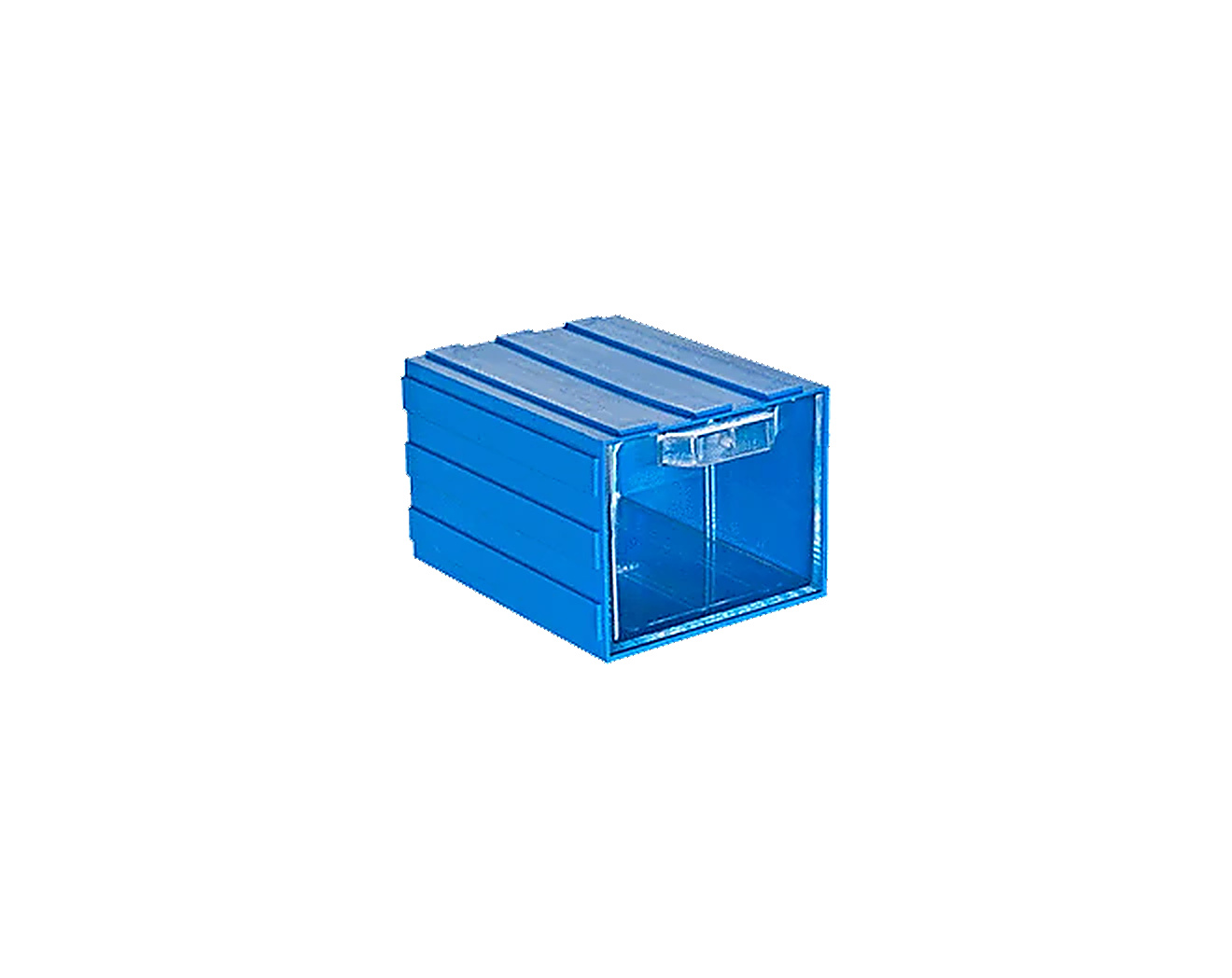 PLASTICON Çekmeceli Plastik Kutu 141, 103x134x83 mm boyutlarında tekli çekmece