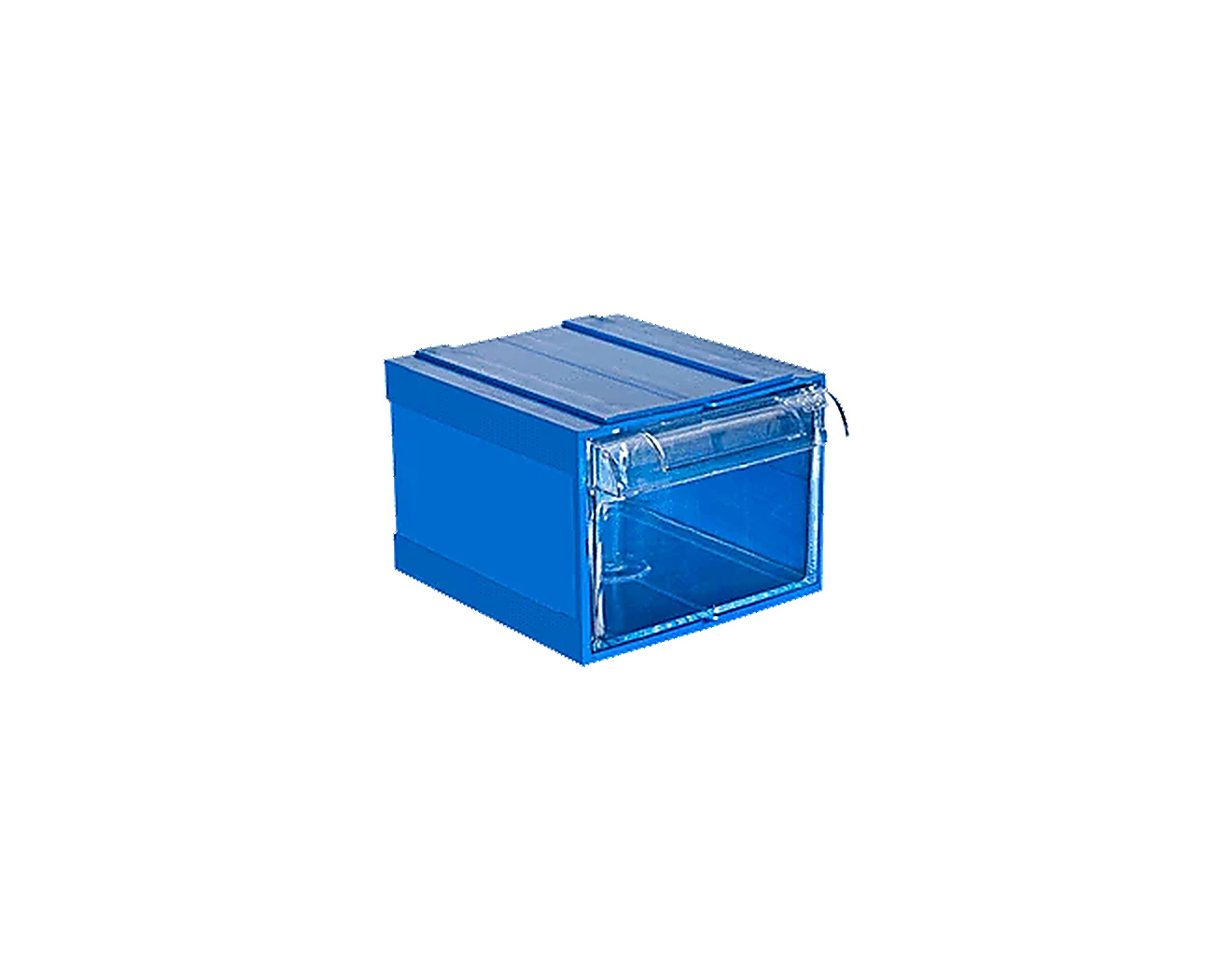 PLASTICON 321 model 125x140x96 mm kompakt çekmeceli plastik saklama kutusu