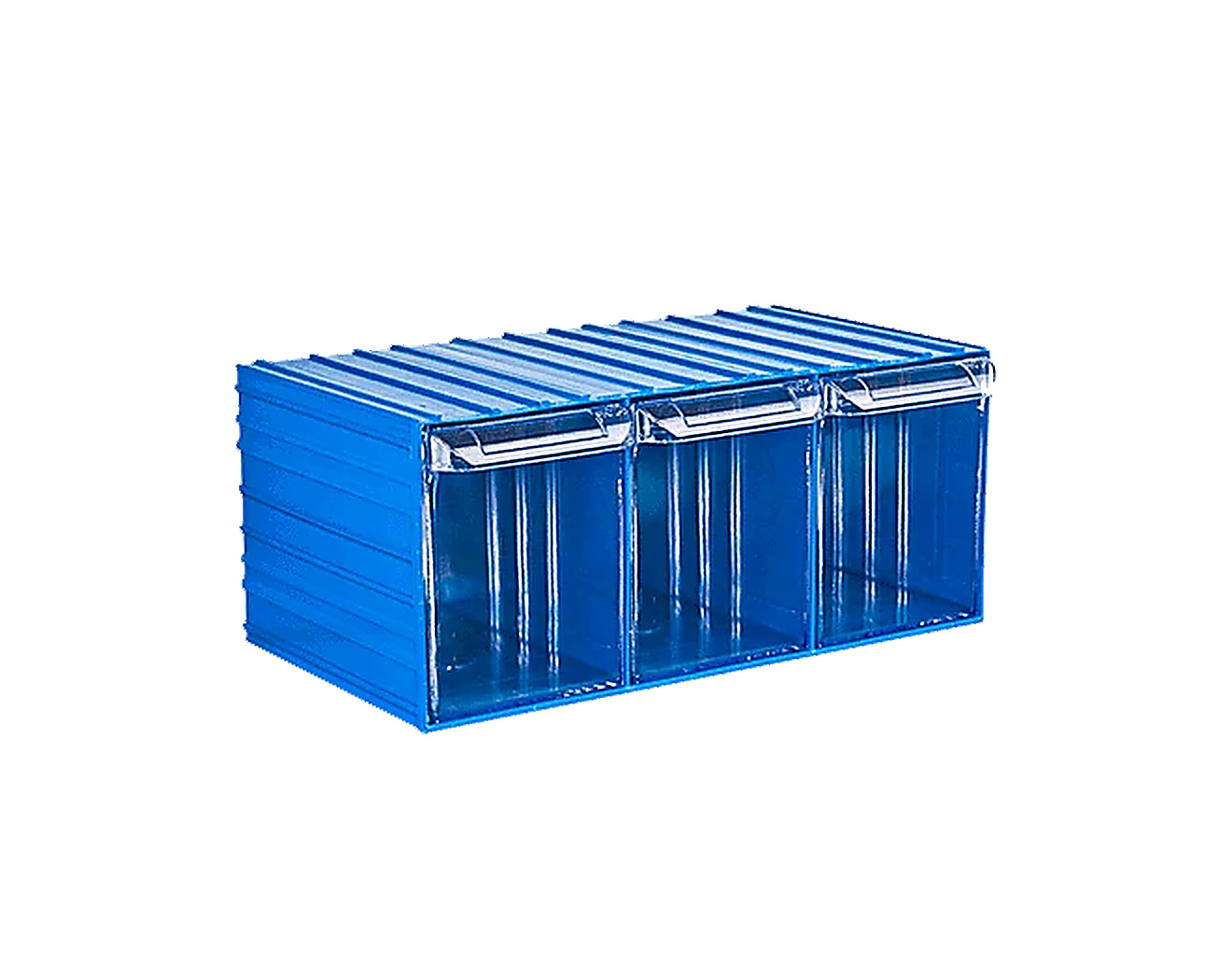 PLASTICON 401-3 model 360x200x155 mm çekmeceli plastik kutu