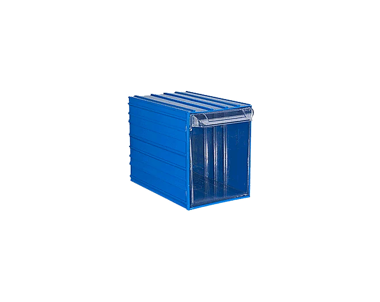 PLASTICON Çekmeceli Plastik Kutu 401-3D, 125x200x155 mm ölçülerinde PS plastik kutu.