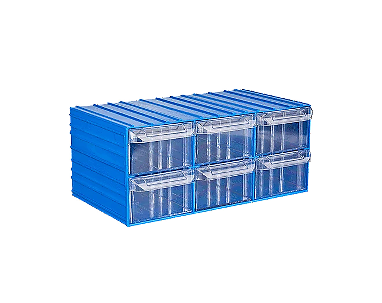 PLASTICON Çekmeceli Plastik Kutu 401-6, 360x200x155 mm ebatlarında PS çekmeceli depolama kutusu.