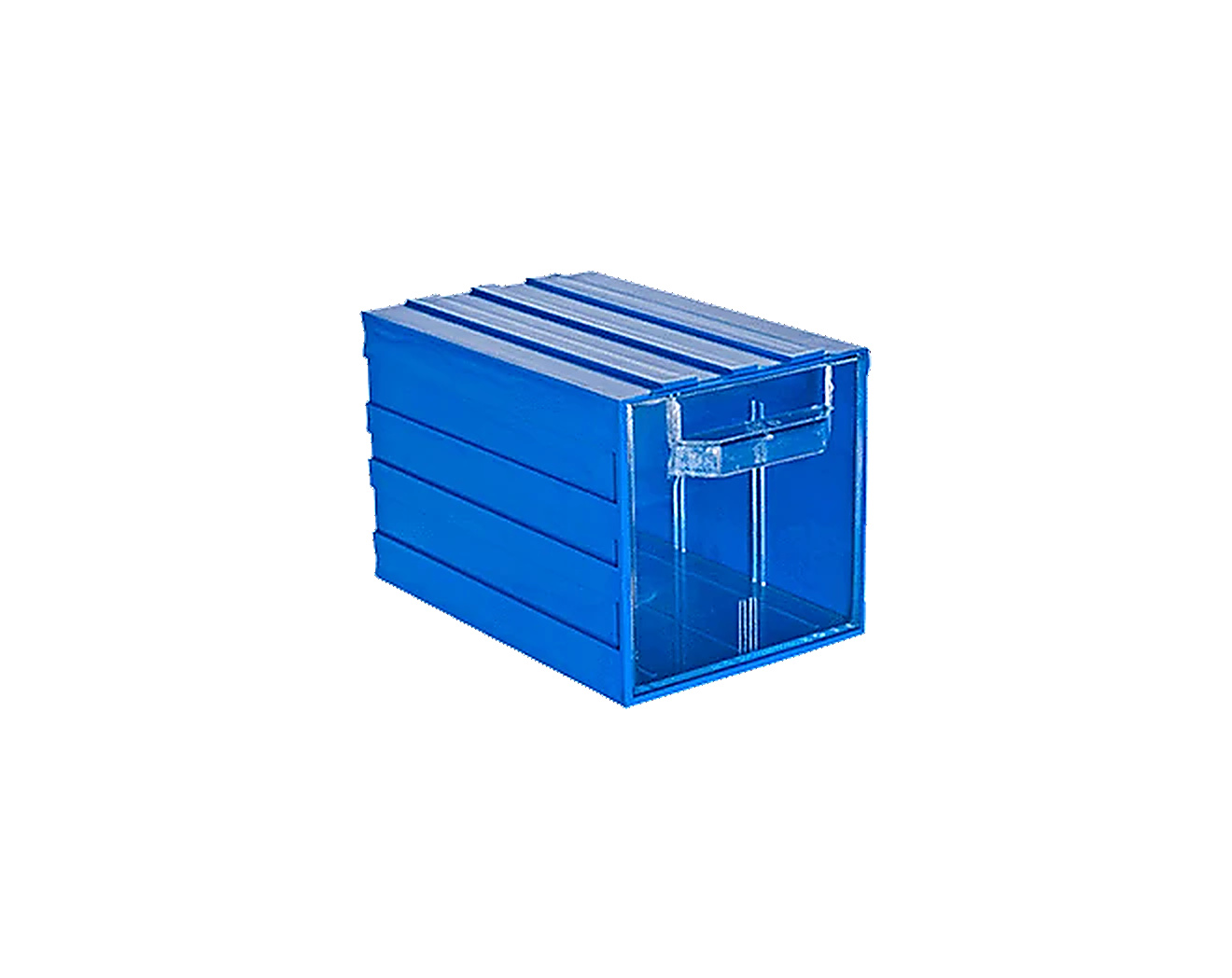 PLASTICON 420 model 132x205x132 mm PP dayanıklı çekmeceli plastik kutu