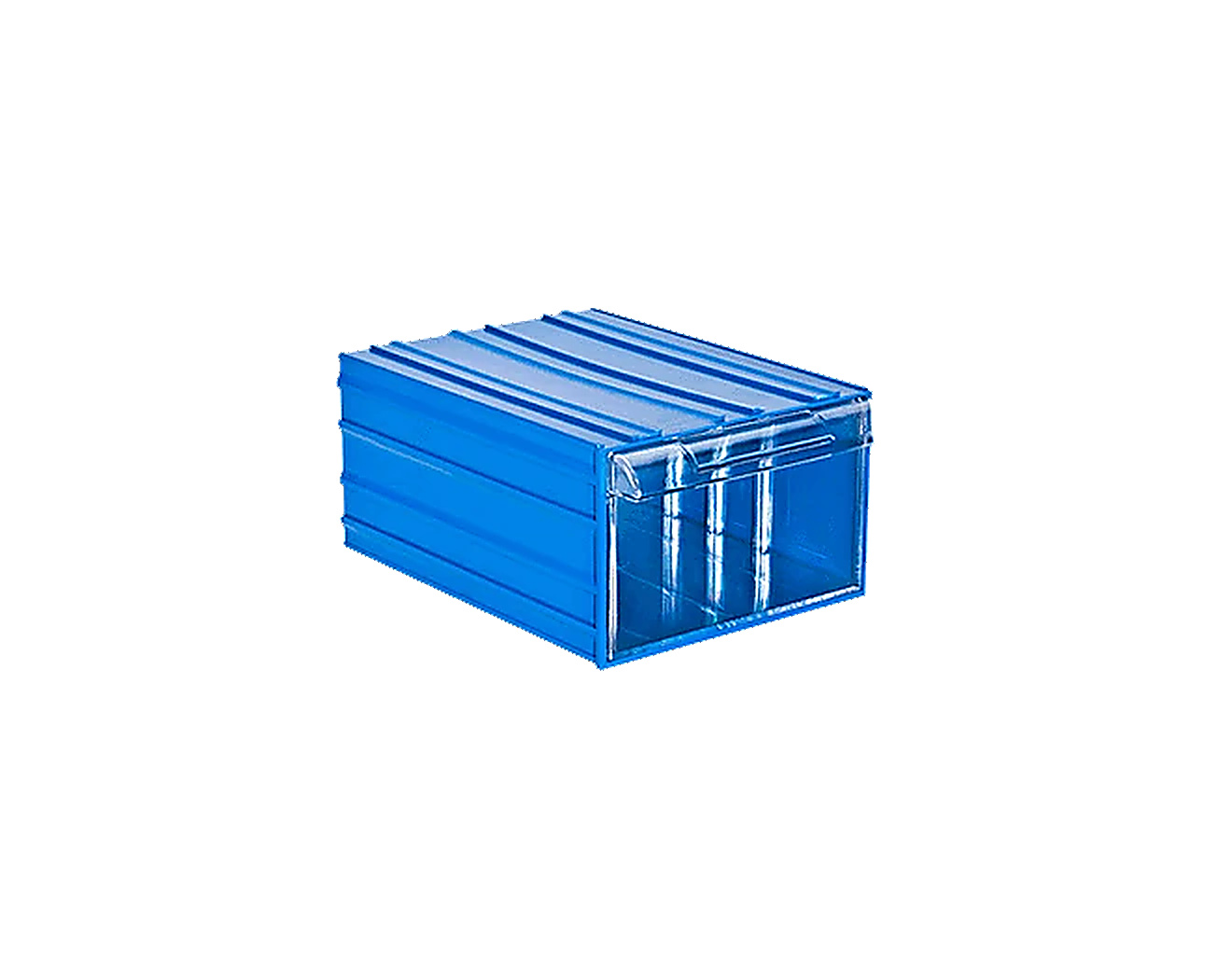 PLASTICON 451 model 173x230x110 mm polistiren çekmeceli plastik tasnif kutusu