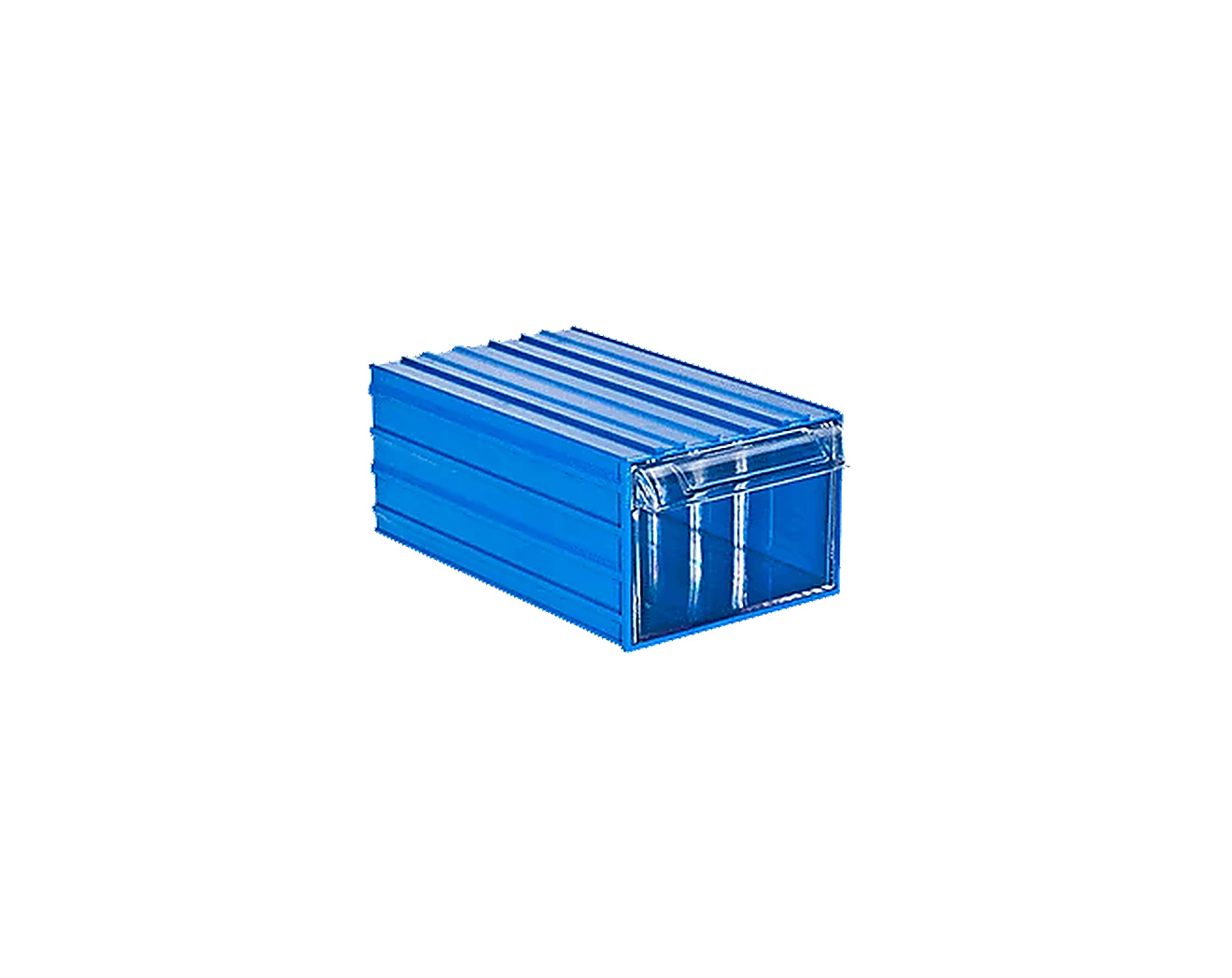 PLASTICON 500-A model 140x230x98 mm PS modüler çekmeceli plastik kutu