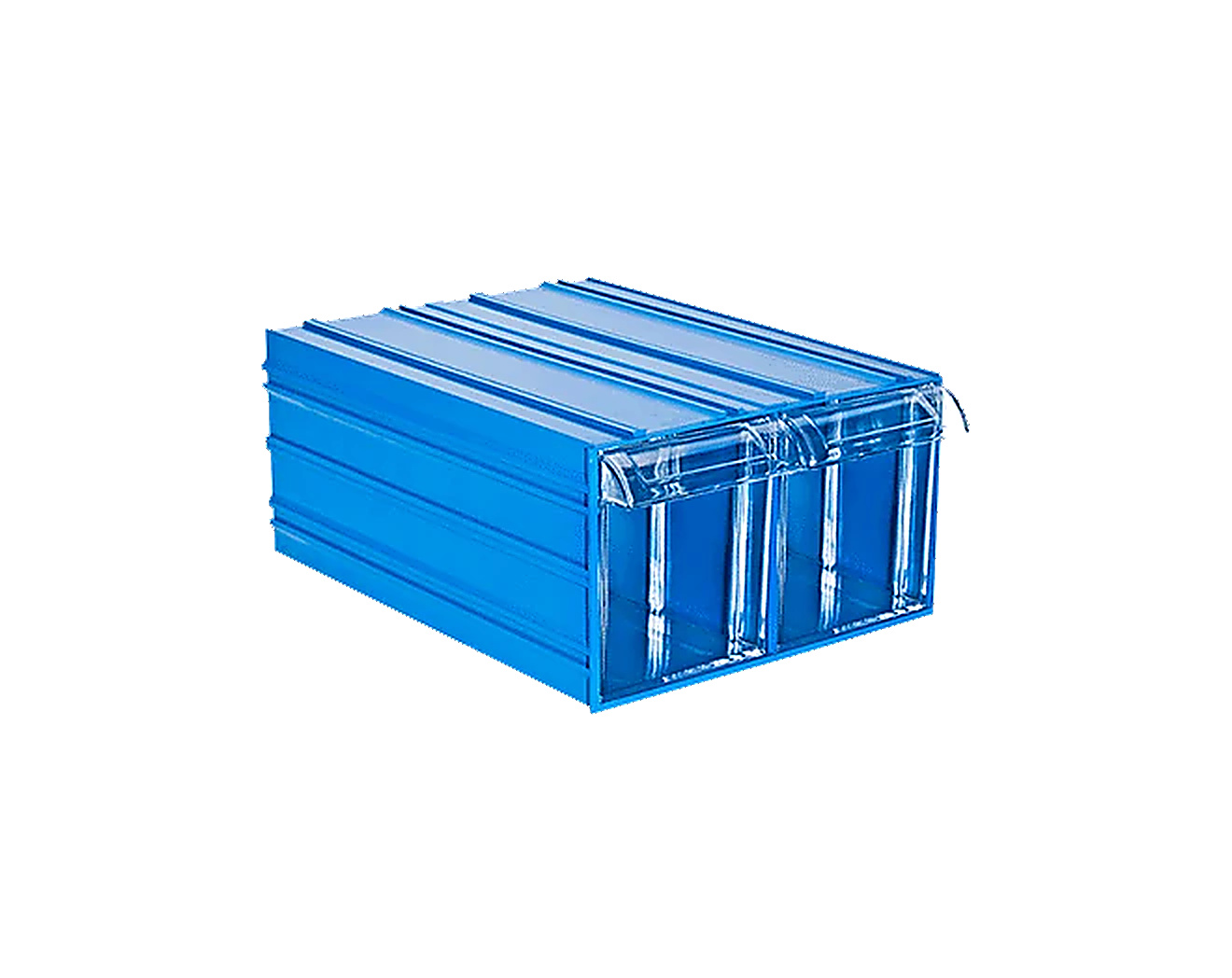 PLASTICON 510-2 model 260x340x150 mm çekmeceli plastik kutu