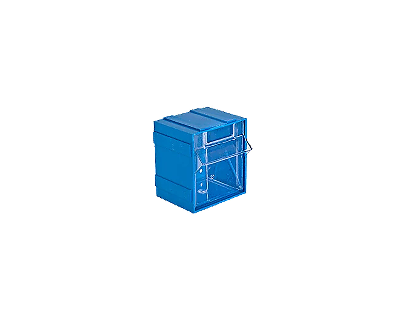 PLASTICON MS-1 model 100x80x110 mm polipropilen çekmeceli plastik kutu