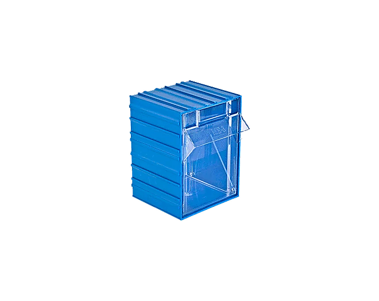 PLASTICON MS-3 150x140x205 mm polipropilen çekmeceli plastik saklama kutusu