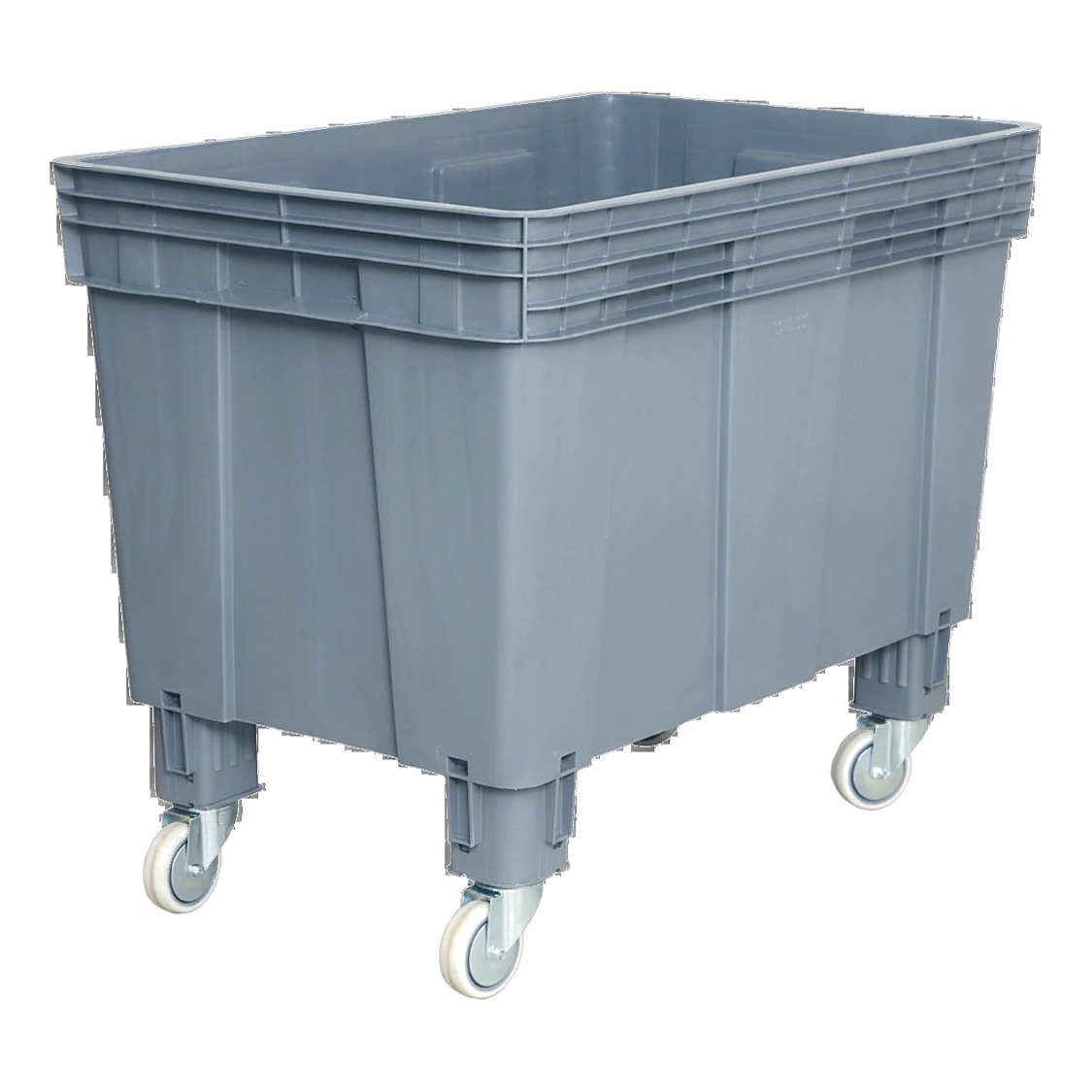 PLASTICON TEKNE2900K 1000x660x825 mm gri tekerlekli büyük hacimli plastik tekne kasa