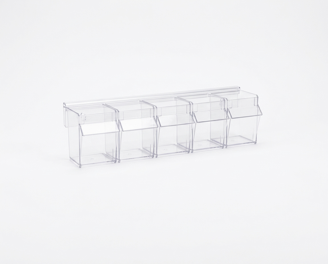 PLASTICON MS-8005 model 600x140x164 mm PP çekmeceli plastik kutu