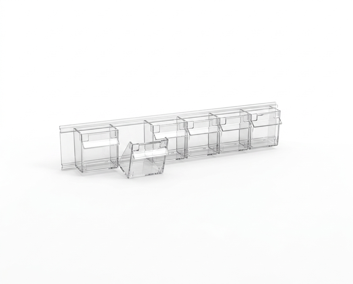 PLASTICON MS-8006 600x94x112 mm polipropilen çekmeceli plastik organizer kutu