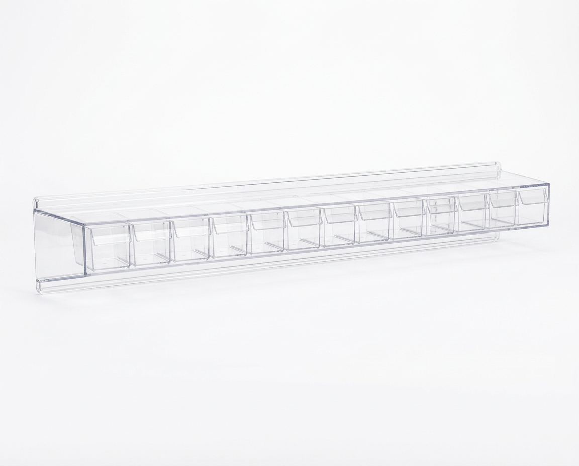 PLASTICON MS-8009 model 600x63x80 mm polipropilen çekmeceli plastik kutu